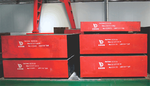 BZ638 Acero para moldes de plástico